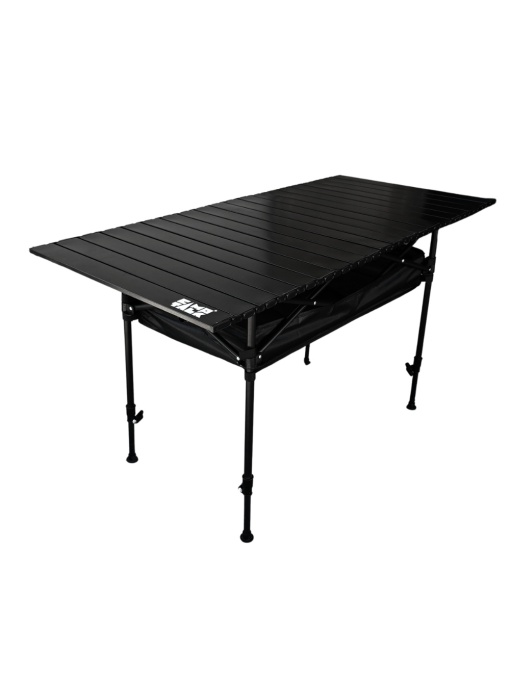 Masă de camping pliabilă CampTalk, 120x55x50/80 cm, portabilă