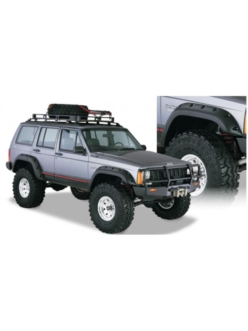 Overfender Jeep Cherokee XJ 4 usi BUSHWACKER Cut-Out Style