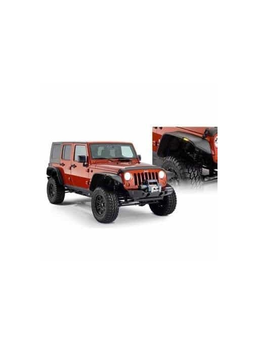 Overfender Jeep Wrangler JK 4 usi Bushwacker Flat Style