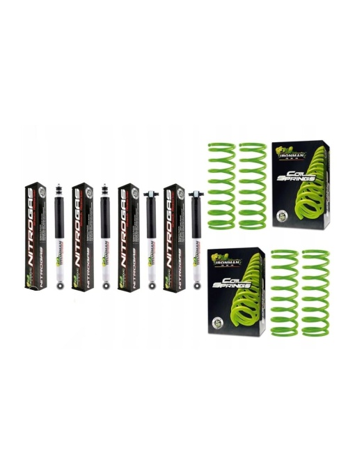 Kit Suspensie Jeep Wrangler JK 2 usi +4cm IronMan4x4 NitroGas