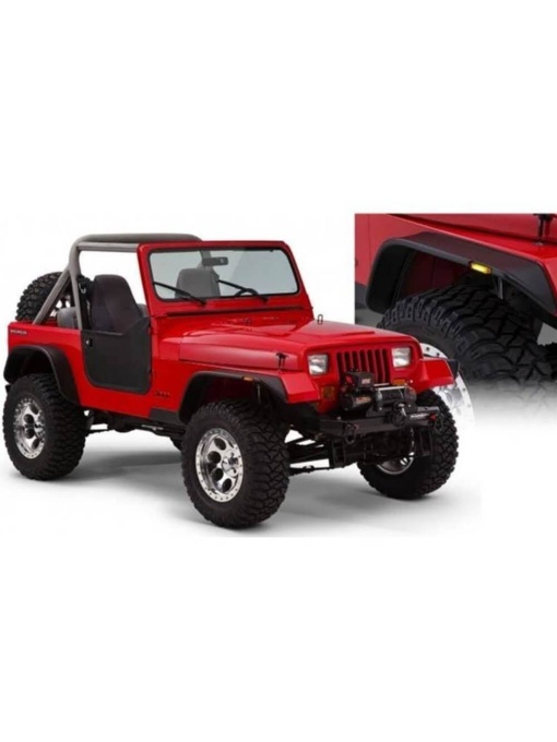 Overfender Jeep Wrangler YJ Bushwacker Flat Style