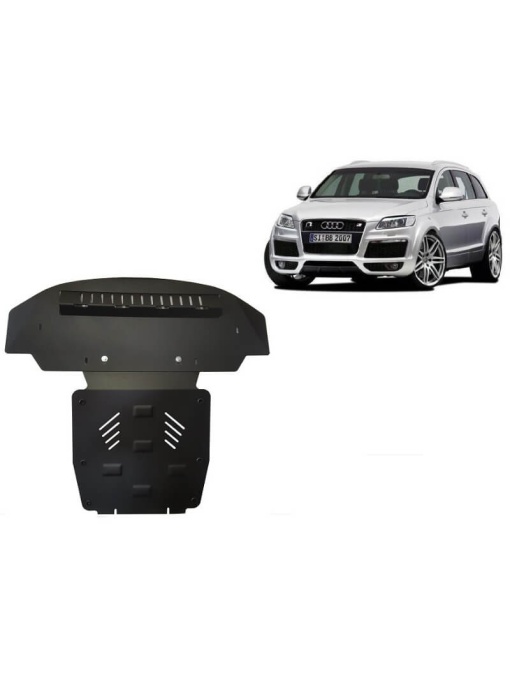 Scut auto metalic Audi Q7 S-Line 2006 - 2015