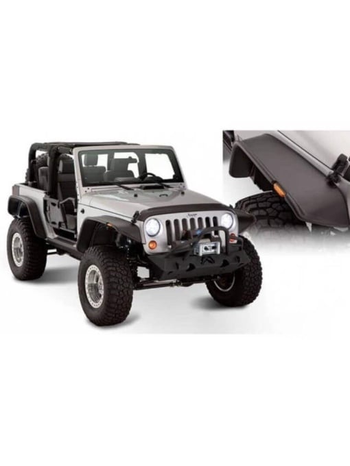 Overfender Jeep Wrangler JK 2 usi Bushwacker Flat Style
