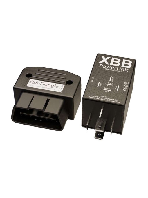 Kit OBD2 pentru instalare lumini, Bluetooth, XBB Dongle si XBB Power unit, compatibil cu Android & iOS, Strands