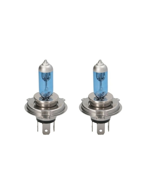 Set 2 becuri halogen H4 12V 60W 5000K Ultra White M-Tech