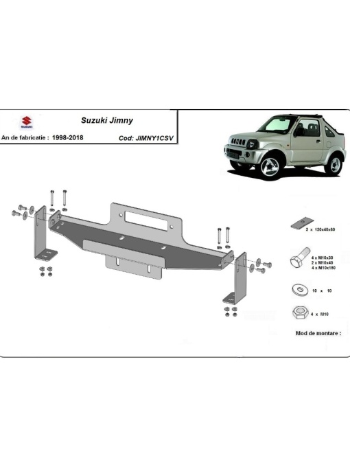 Crazy LEDs H4 LED Headlight & Sidelight Upgrade Kit For Suzuki Jimny 1998-2018