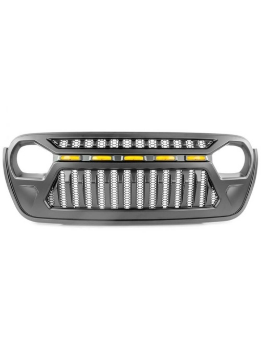 Grila Angry Eyes cu lumini Jeep Wrangler JL (2018+), Gladiator JT OFD
