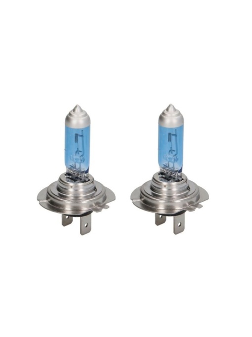 Set 2 becuri halogen H7 12V 55W 5000K Ultra White M-Tech
