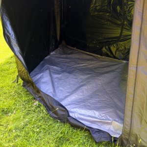 Anexă marchiză, compatibil cu marchiza 270° CampTalk, închis complet, cu podea, impermeabil, cu prindere rapidă prin banda scai, 200 x 195 x 210 cm