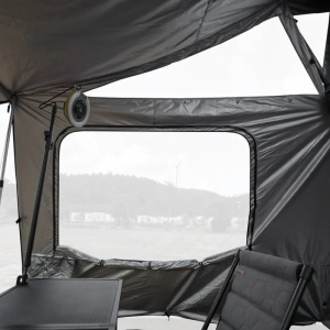 Anexă Multifuncțională, 300x300 cm, Material Oxford 210D cu Protecție UV50+ și Impermeabilitate 3000mm, Picioare Telescopice din Aluminiu, Ideală pentru Camping, Pescuit și Overlanding, Wild Land, pentru Cort Auto OrthFrame 130 / 180