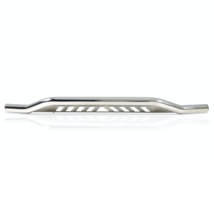 Vedere frontală completă a barei de protecție Glo Plus Chrome PST21 pentru Hilux (2026+).