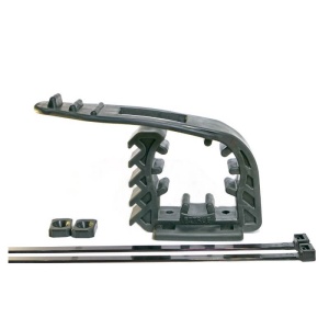 Clemă (suport) din cauciuc universală 40-60 mm pentru prindere lanterne, topoare, scule sau accesorii auto și camping, Fitrub