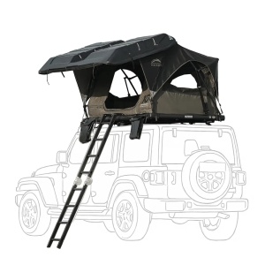 Cort de acoperiș auto electric, 200x120 cm, 2 persoane, Pathfinder II Wild Land - Img 1