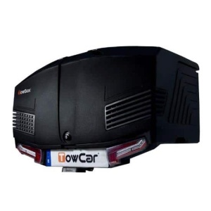 Cutie portbagaj pe carligul de remorcare Towbox V3 Urban Air Negru
