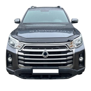 Deflector capotă împotriva pietrelor pentru SsangYong Musso (2018+) S-Dizayn