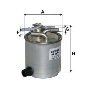 Filtru combustibil Suzuki Jimny (2003-2018) 1.5 DDiS K9K266/K9K700 Filtron - Img 4