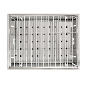 Grătar pliabil din inox 42x32 cm FlatDog ProQ