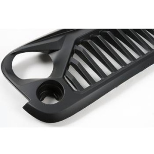 Grila Jeep Wrangler JK (2007-2018) Angry Bird Matte Black OFD - Img 3