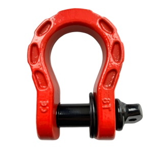 Heavy-Duty 8T (8000kg) red-black metal eyelet Emd4x4