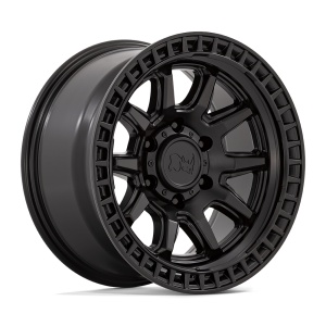 Jantă aliaj R17 8.5J 5x127 ET34 Jeep Wrangler JK Matte Black Black Rhino