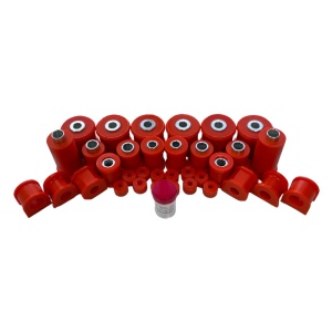 Kit bucse Mitsubishi Pajero Sport (1996-2006) Poliuretan Portocalii 75 ShA Elast-Pol
