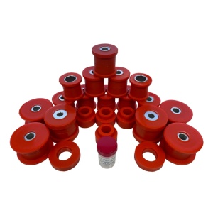 Kit bucse Nissan Patrol Y61 3.0 GU3 Poliuretan Portocalii 75 ShA Elast-Pol