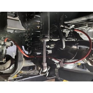 Kit furtunuri frana fata HD pentru Jeep Wrangler JL & Gladiator JT (2018-prezent), lungime 36 inch, lift 0-5 inch, etrier cu 2 pistoane, Clayton Off Road - Img 3