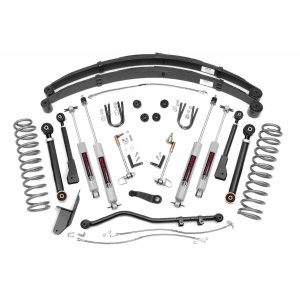 Kit suspensie Jeep Cherokee XJ (1984-2001), +4.5 inch (115 mm), Rough Country Pro X-series