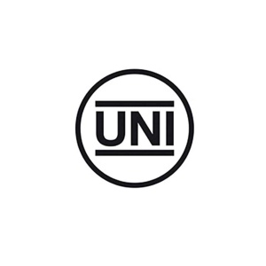 Logo-ul UNI, posibil indicând compatibilitate universală.