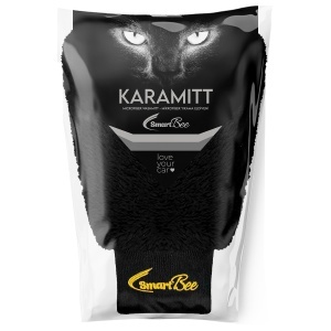 Mănuși spălare auto microfibre, fără zgârieturi, spumare, lustruire, KARAMITT SmartBee, 3DProducts