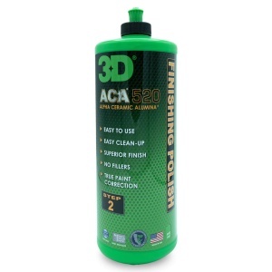 Pasta polish final ACA 520, fără holograme, luciu intens, pe bază de apă, 946 ml, 3DProducts