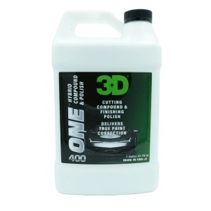 Pasta polish one step, 3D ONE Hybrid, corectie finisare, 3.78 L, 3DProducts