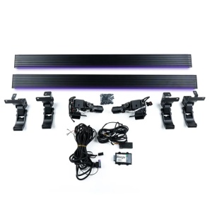 Praguri laterale electrice cu LED GEN2 pentru Jeep Wrangler JK (2013-2018) 4 uși, RGB, OFD - Off Road Fabrication