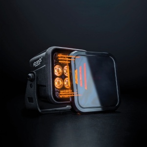 Proiector Led cu capac Dark Knight Fortex 85x64x80mm 40W Strands - Img 4
