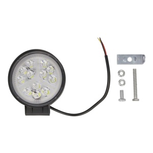 Proiector LED de lucru M-Tech rotund 16 W, 1100 lm, spot, 12 V