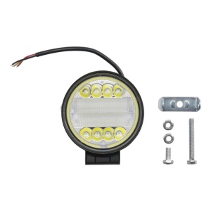 Proiector LED de lucru M-Tech rotund 38 W, 2570 lm, spot, 12/24 V