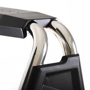 Rollbar Double Plus Chrome Toyota Hilux, Ford Ranger, Isuzu D-Max, Nissan Navara, Mercedes X-Class, Volkswagen Amarok, SSangYong Musso, Mitsubishi L200 AQM4WD PRB01 - Img 6