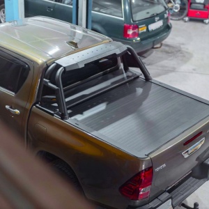 rollbar double plus negru pickup mitsubishi l200