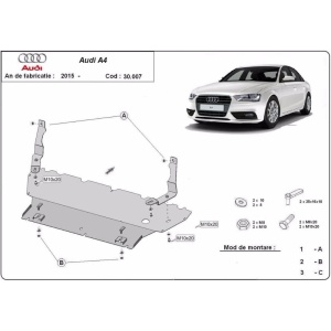 Scut auto metalic Audi