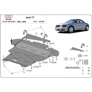 Scut auto metalic Audi