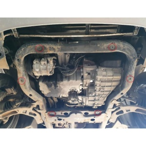 Scut auto metalic din