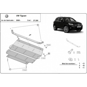 Scut auto metalic Volkswagen