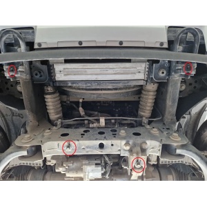 Scut radiator Ford Ranger (2023-2026) din otel 3 mm Scut Protection - Img 3