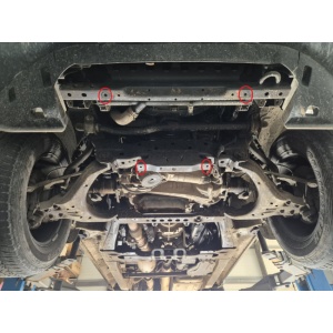 Scut radiator metalic Isuzu