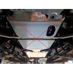 Scut reductor Ford Ranger Raptor (2023-2026) aluminiu 4mm Scut Protection - Img 4