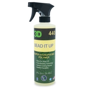 Sealant auto, polimer super hidrofob, 3D Bead It Up, amplificator acoperire ceramica, pulverizeaza si sterge, 473 ml, 3DProducts