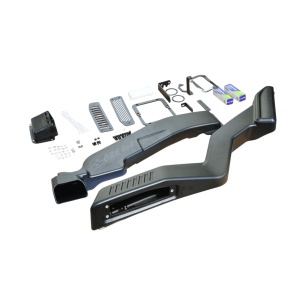 Componentele complete ale kitului de snorkel ORE4x4 pentru Ford Bronco (2021-2024).