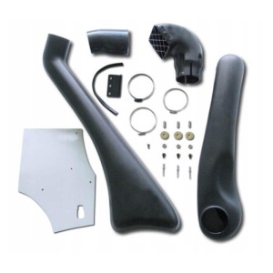 Toate componentele kitului de snorkel ORE4X4 pentru montaj.