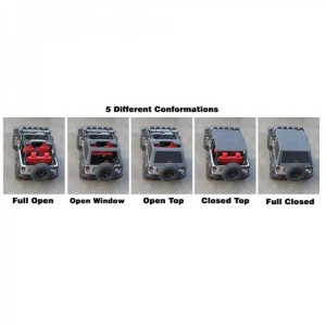 Soft top Fastback Jeep Wrangler JL 4XE (2021-2026) SunTop