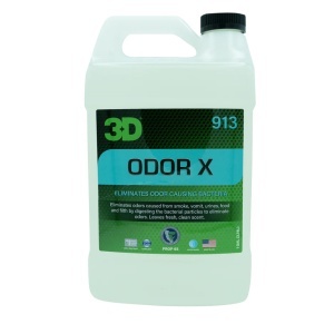 Solutie definitiva indepartare mirosuri neplacute, Enzimatica Odor X Eliminator, aroma mere verzi, 3.78 L, 3DProducts
